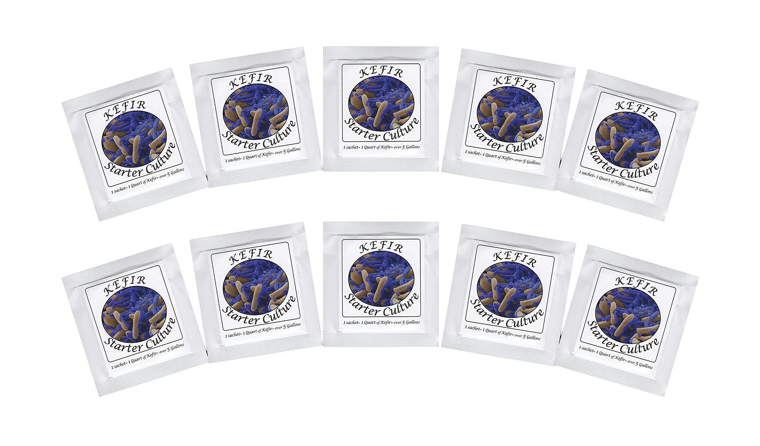 Kefir Starter Cultures for Homemade Milk Kefir (Pack of 10 Freeze-Dried sachets)  | eBay