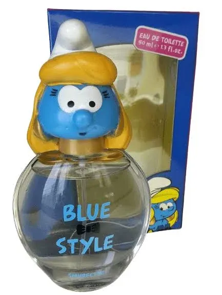 Smurfs 3D by First American Brands , Smurfette EDT Spray 1.7 oz (Blue & Style)