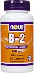 NOW Foods Supplements, Vitamin B-2 (Riboflavin) 100 mg, Energy Production*, 100 Veg Capsules