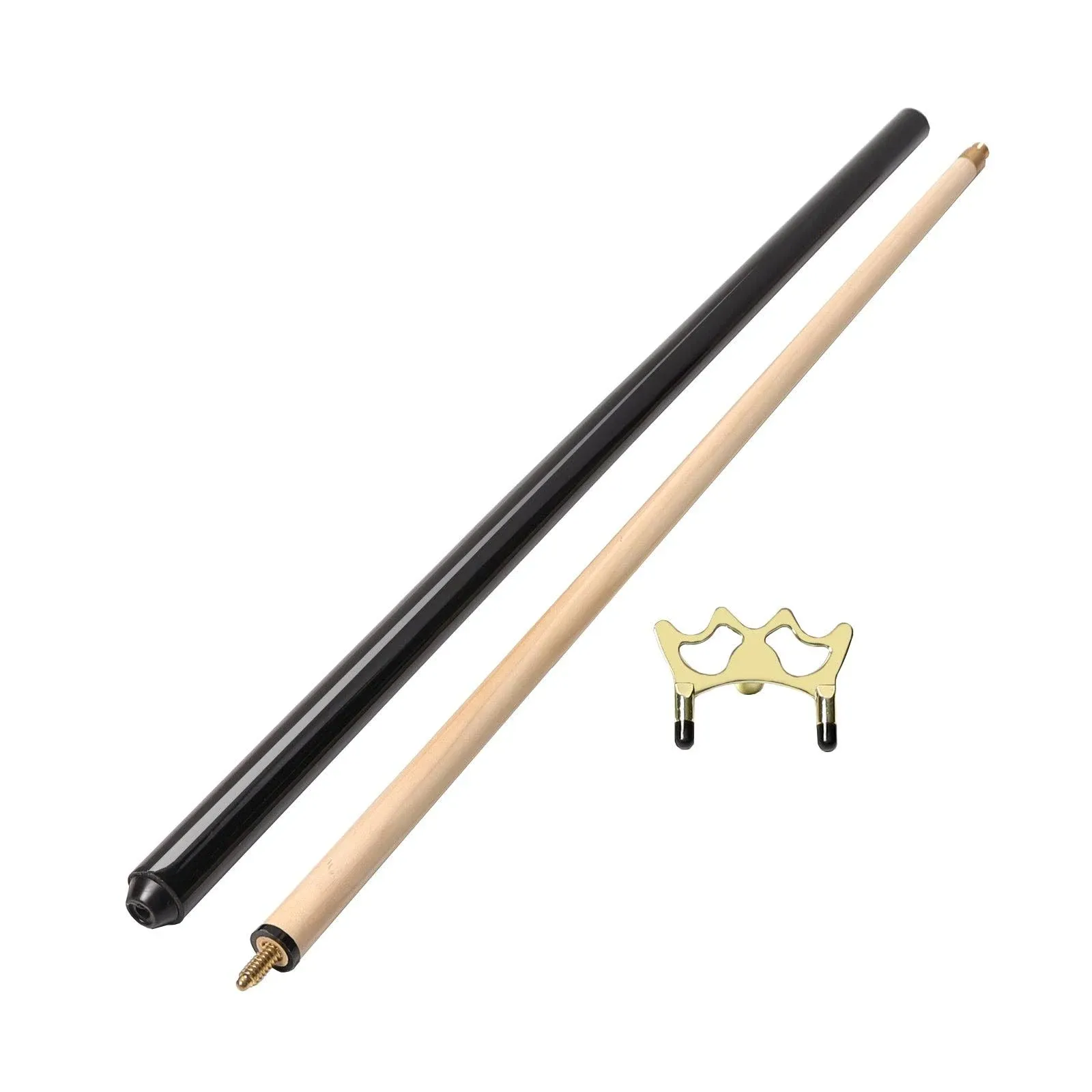 GSE Games & Sports Expert GSE 2-Piece Pool Cue Stick with Brass Metal Screw-On ...