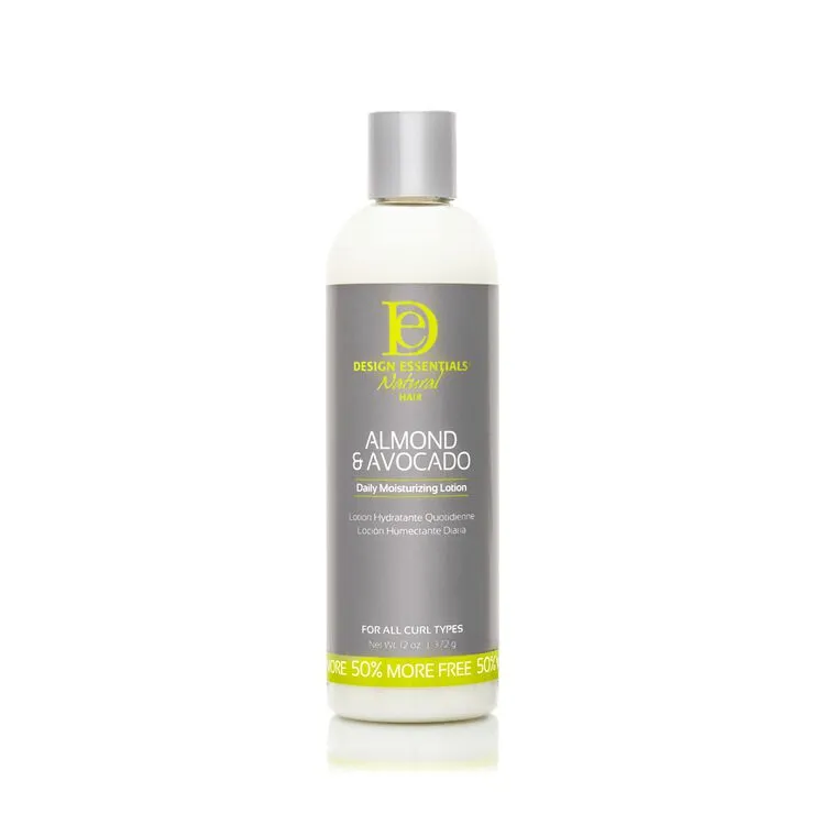 Design Essentials Almond & Avocado Daily Moisturizing Lotion