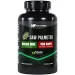 Healthfare Saw Palmetto Extract | 4000mg | 150 Capsules | Traditional Herb Supplement for Prostate, Hair and Urinary Health