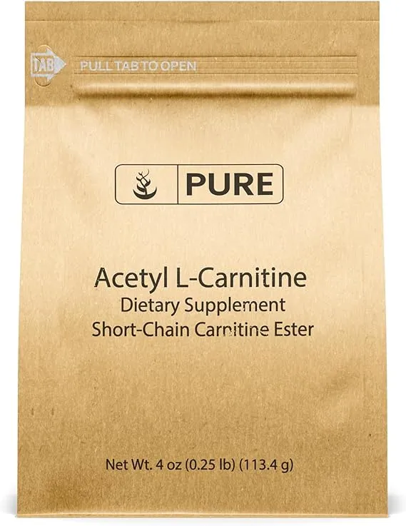 Pure Original Ingredients Acetyl L Carnitine (4oz) ALCAR, Amino Acid Powder Supplement