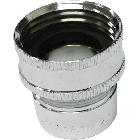 Plumb Pak PP800-17 Faucet Aerator for Laundry and Garden Hose, 3-3/4" x 1-7/8", Polished Chrome