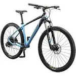 Mongoose Tyax Comp, Sport, and Expert Adult Mountain Bike, 27.5-29-Inch Wheels, Tectonic T2 Aluminum Frame, Rigid Hardtail, Hydraulic Disc Brakes