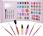 For Ideahome Kids Washable Makeup Girl Toys - Kids Makeup Kit For Girl, Real Make Up Set, Little Girls Makeup Kit For Toddler Kid Children Princess