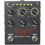 DigiTech Trio+ Band Creator + Looper w/ FS3X Footswitch, 4 Cables, and Power ...