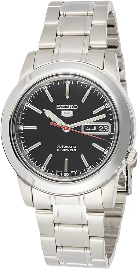 Seiko Men's SNKE53K1S Stainless-Steel Analog with Black Dial Watch