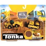 Tonka Metal Movers - Bulldozer & Front Loader