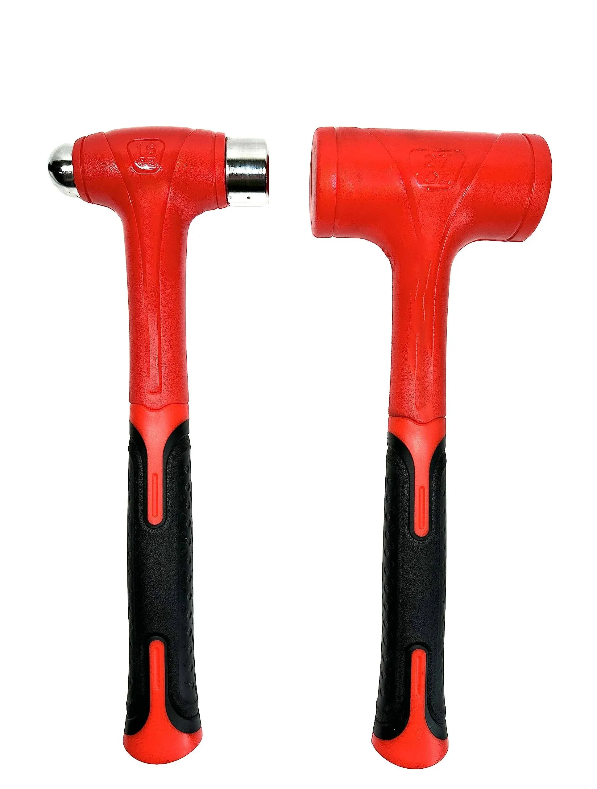 VCT 2Pc Dead Blow Hammer Set, 1LB Ball Pein Hammer, 1.5LB Dead Blow Hammer