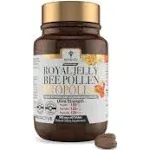 Bee and You Royal Jelly + Propolis + Bee Pollen Tablets, 500 Mg, 60 Ea