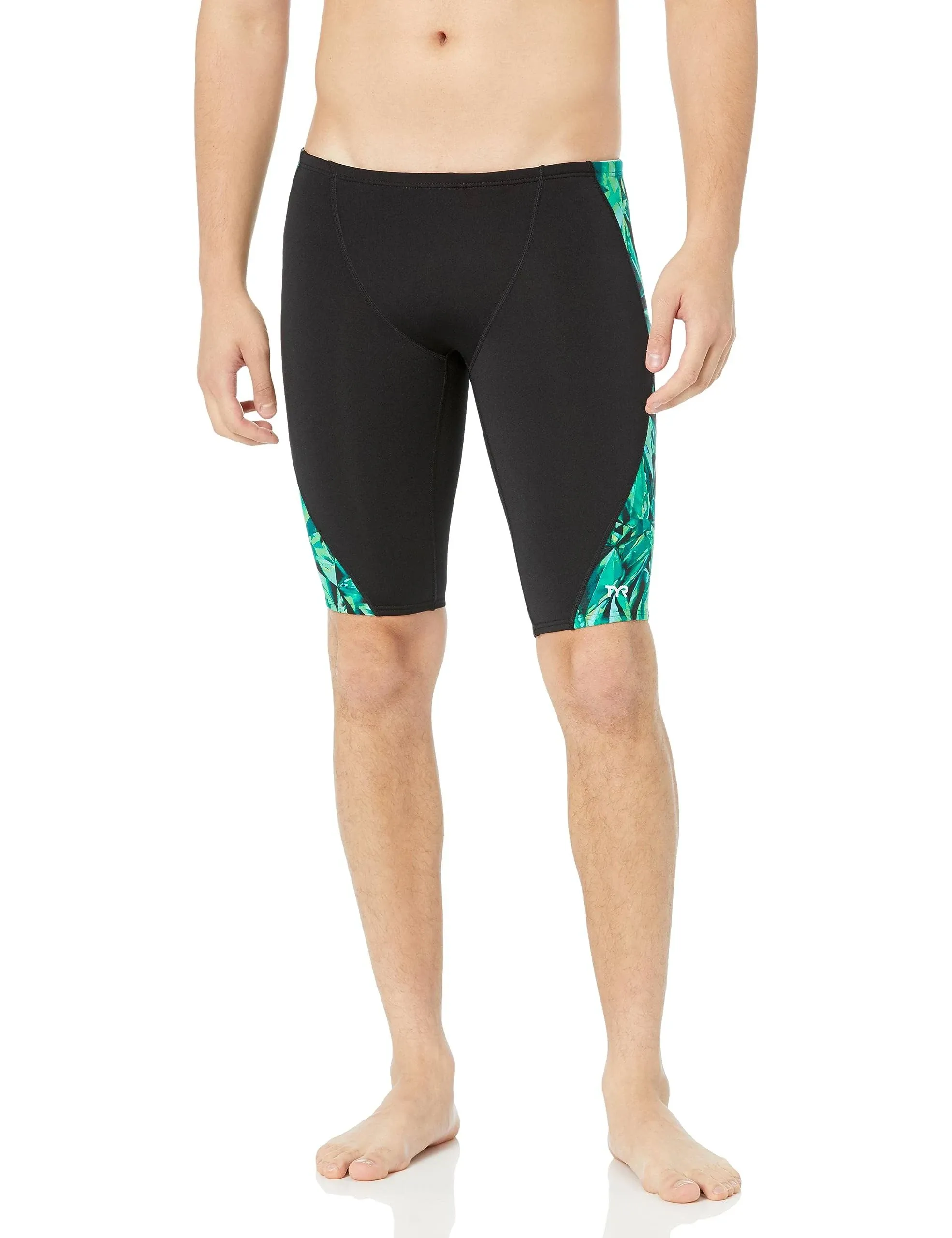 TYR Men's Durafast Elite Solid Jammer Swimsuit