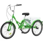 VEVOR Folding Adult Tricycle