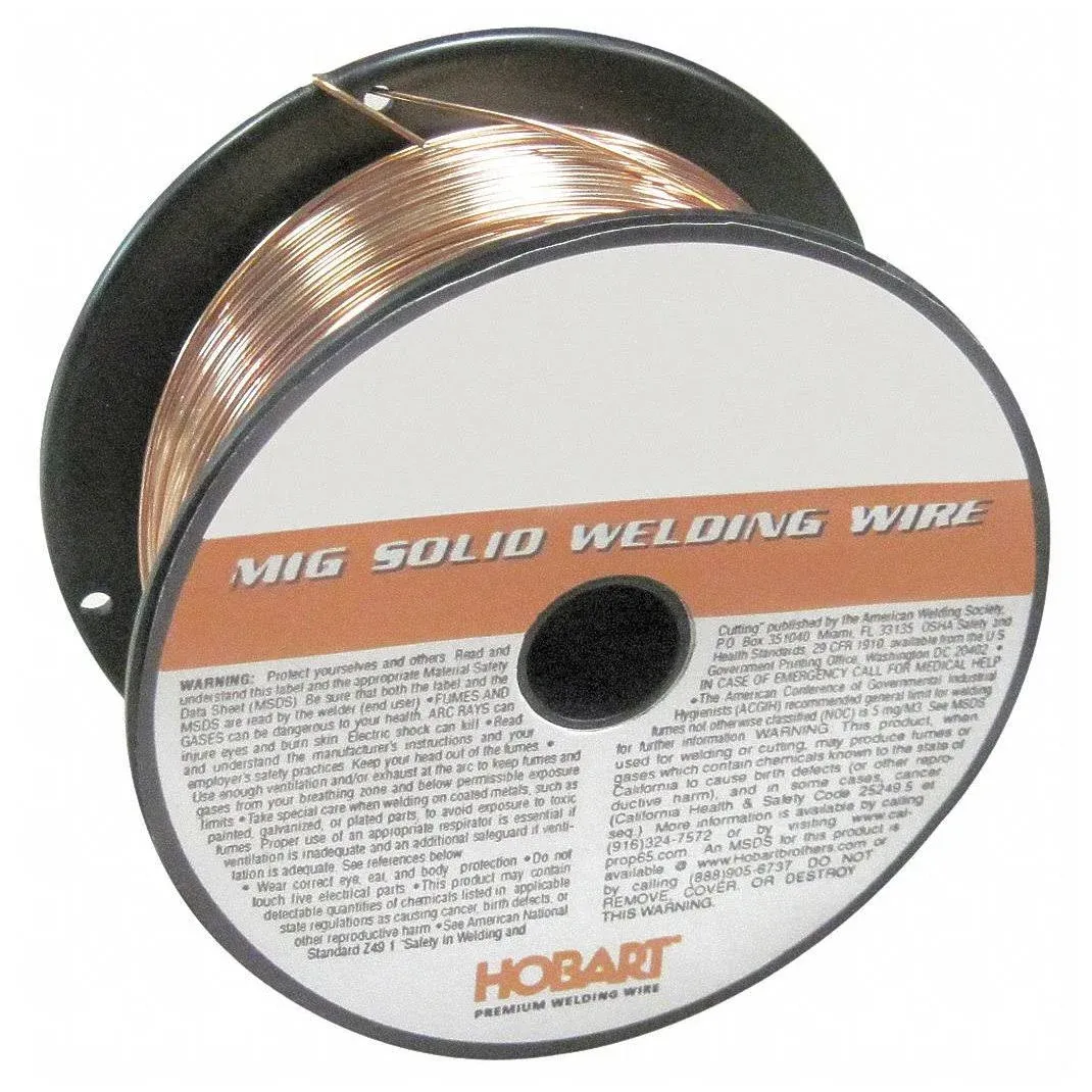 Hobart S308001-G19 MIG Welding Wire,70S2,0.025,2 lb