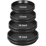 8 Pack 10Inch 12Inch 14Inch 15 Inch Plant Saucer Plastic Plant 10+12+14+15