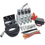 Hydraulic Multiplier Kit, 4 Circuit Selector Valve Including Couplers and Switch Box Control