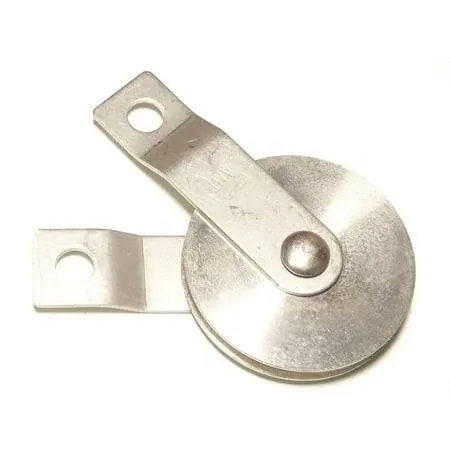 Stainless Steel Split Bracket Pulleys, 1-1/2 inch and 2-1/2 inch Diameters: 1, 2 ...