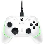 Razer Wolverine V2 Chroma - White - Xbox Series X|S Controller with Razer Chroma RGB - 6 Additional Multi-function Buttons - Interchangeable Thumbstic