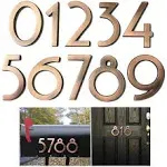 Diggoo 10 Pack Mailbox Numbers 0-9 High Door Address Numbers Stickers for Apartment