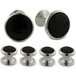 David Donahue Onyx Stud & Cufflinks Set