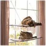 K&H Pet Products, Creative Solutions Cat Window Lounger Double, 1 Count