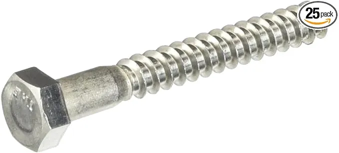 832038 0.312 x 2.25 in. Stainless Steel Lag Bolt