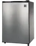 RCA - 4.5 Cu. ft. Mini Fridge - Stainless Steel RFR465