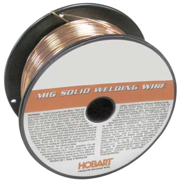 Hobart S308001-G19 MIG Welding Wire,70S2,0.025,2 lb