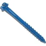 Blue Hex Head Tapcon Masonry Screws