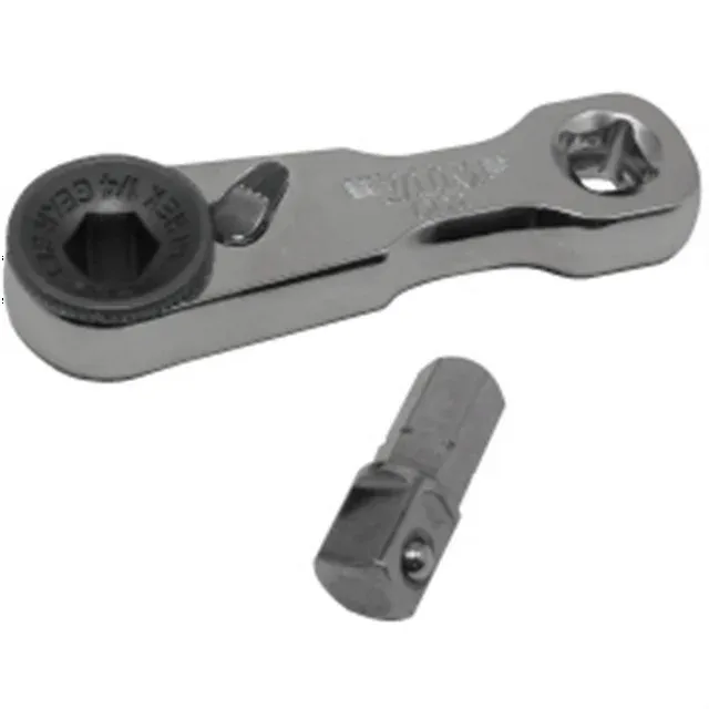 VIM Tools Ratchet, 1/4" Dual Drive Socket Wrench & Set