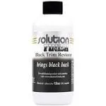 Solution Finish Black Plastic &amp; Vinyl Trim Restorer - Use for Car and Truck