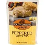 Southeastern Mills Old Fashioned Peppered Gravy Mix 4.5 Ounce Pack of 12