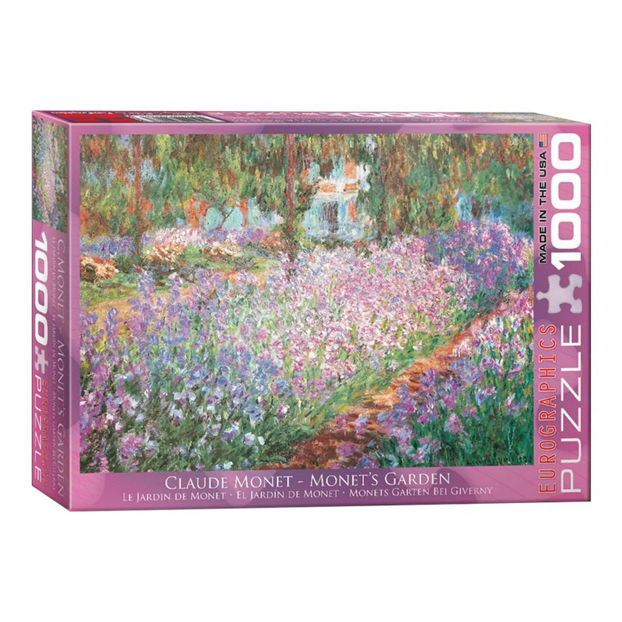 Eurographics The Artist's Garden by Claude Monet 1000-Piece Puzzle