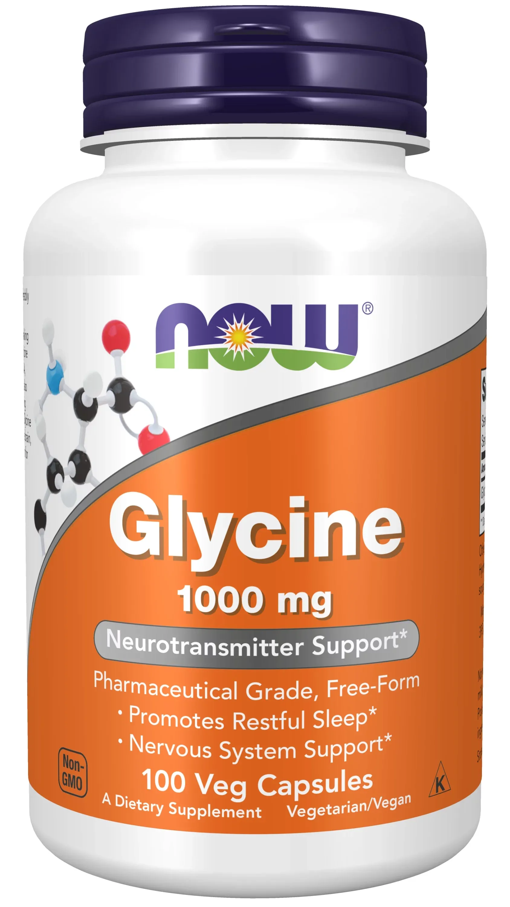 Now Foods Glycine 1000 mg