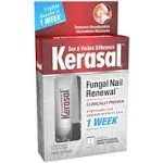 Kerasal Nail Renewal and Nail File Combo Pack, Restores Appearance of Discolored or Damaged Nails, 5 Heavy Duty Nail Fil