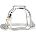 COROMAY Clear Purse for Women, Clear Bag Stadium Approved, See Through Clear Handbag