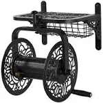 Liberty Garden Products 714-C Black Rotating Hose Reel Navigator