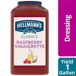 Hellmann S Raspberry Vinaigrette Dressing, 1 Gallon, 4 per Case