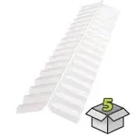 SUNTUF 5-Pack 12-in x 50-in Polycarbonate Roof Panel Ridge Caps