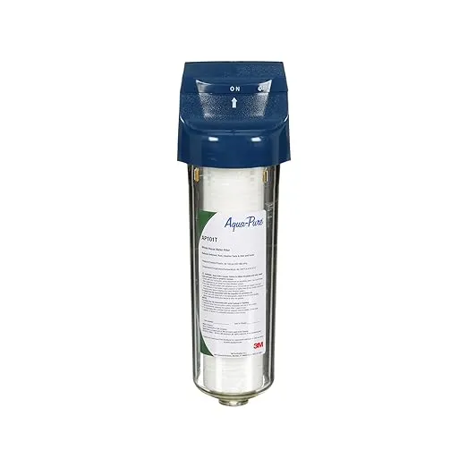 3M Aqua-Pure Whole House Standard Diameter Water Filter Transparent Plastic Housing AP101T, 5530002