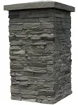 NextStone Slatestone Column Wrap Pewter Faux Stone Veneer