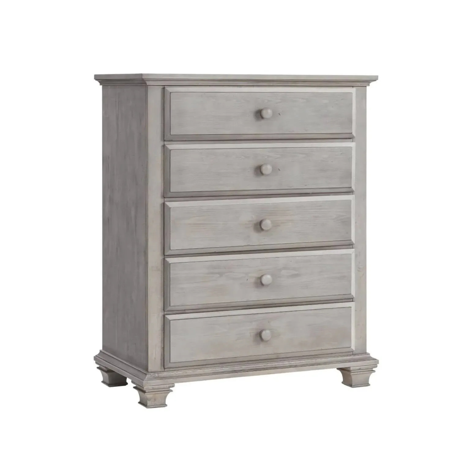 Oxford Baby Kenilworth 5 Drawer Chest in Stone Wash