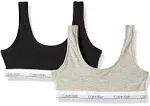 Calvin Klein Girls Cropped Bralette,Sz L (10-12) NWT