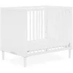 Dream On Me Lucas Mini Modern Crib with Rounded Spindles