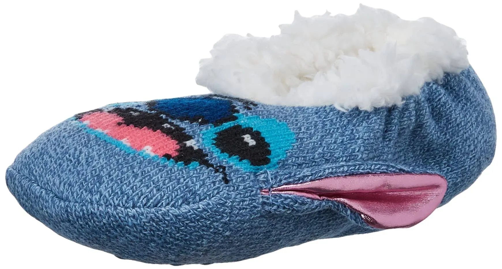 Disney Women's Lilo & Stitch Teddy Slipper Socks