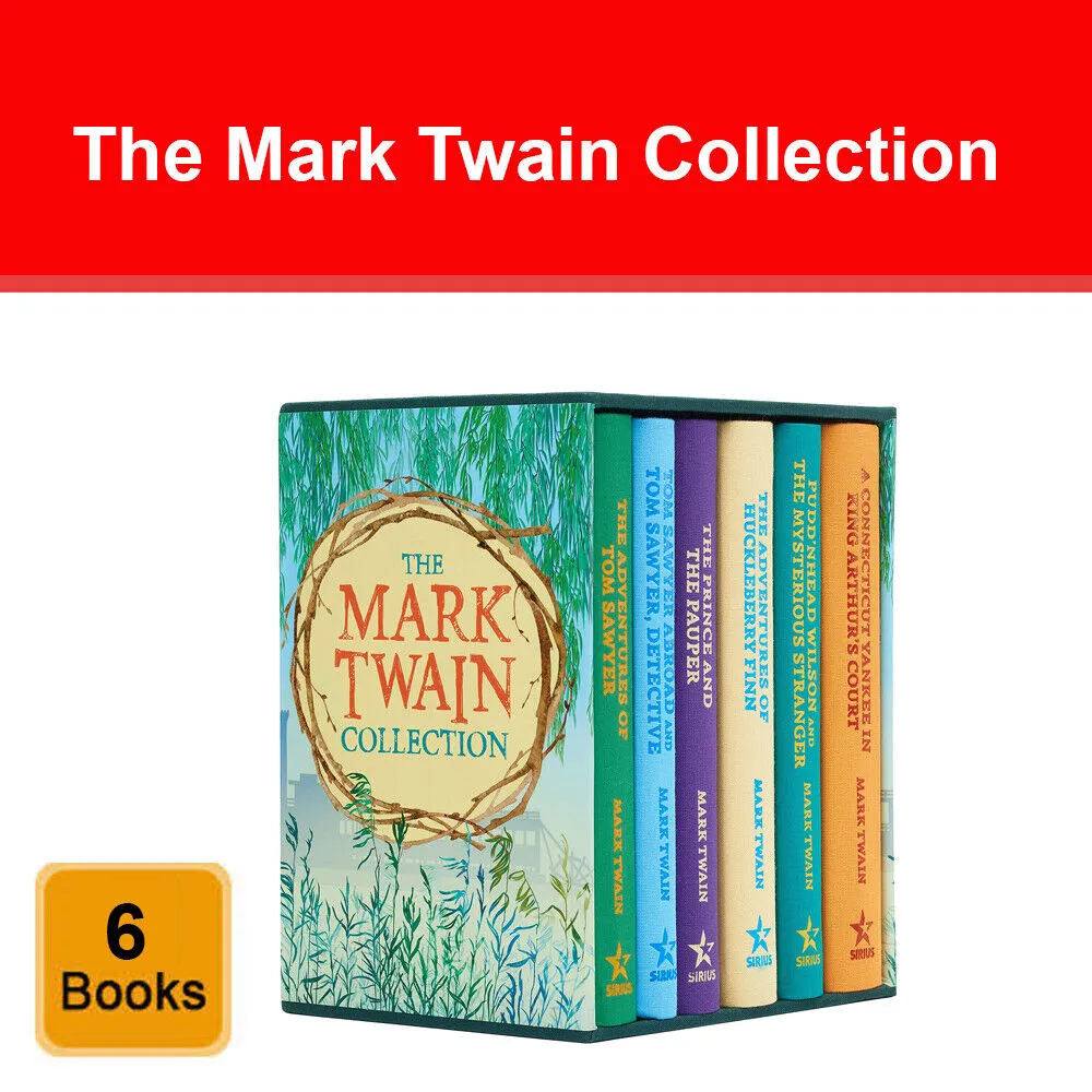 The Mark Twain Collection Deluxe 6 Books Box Set The Adventures of Tom Sawyer