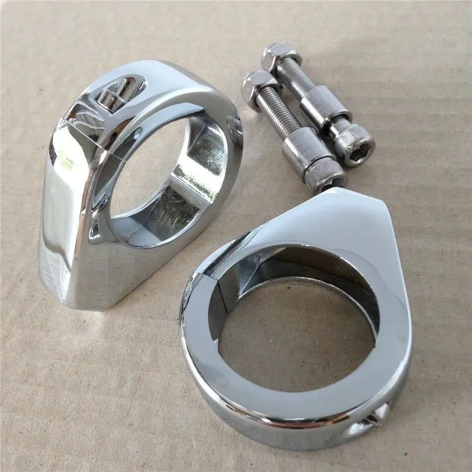 Htt Motorcycle Fork Clamp Turn Signal Clamps for Harley Softail Mount Bracket ...