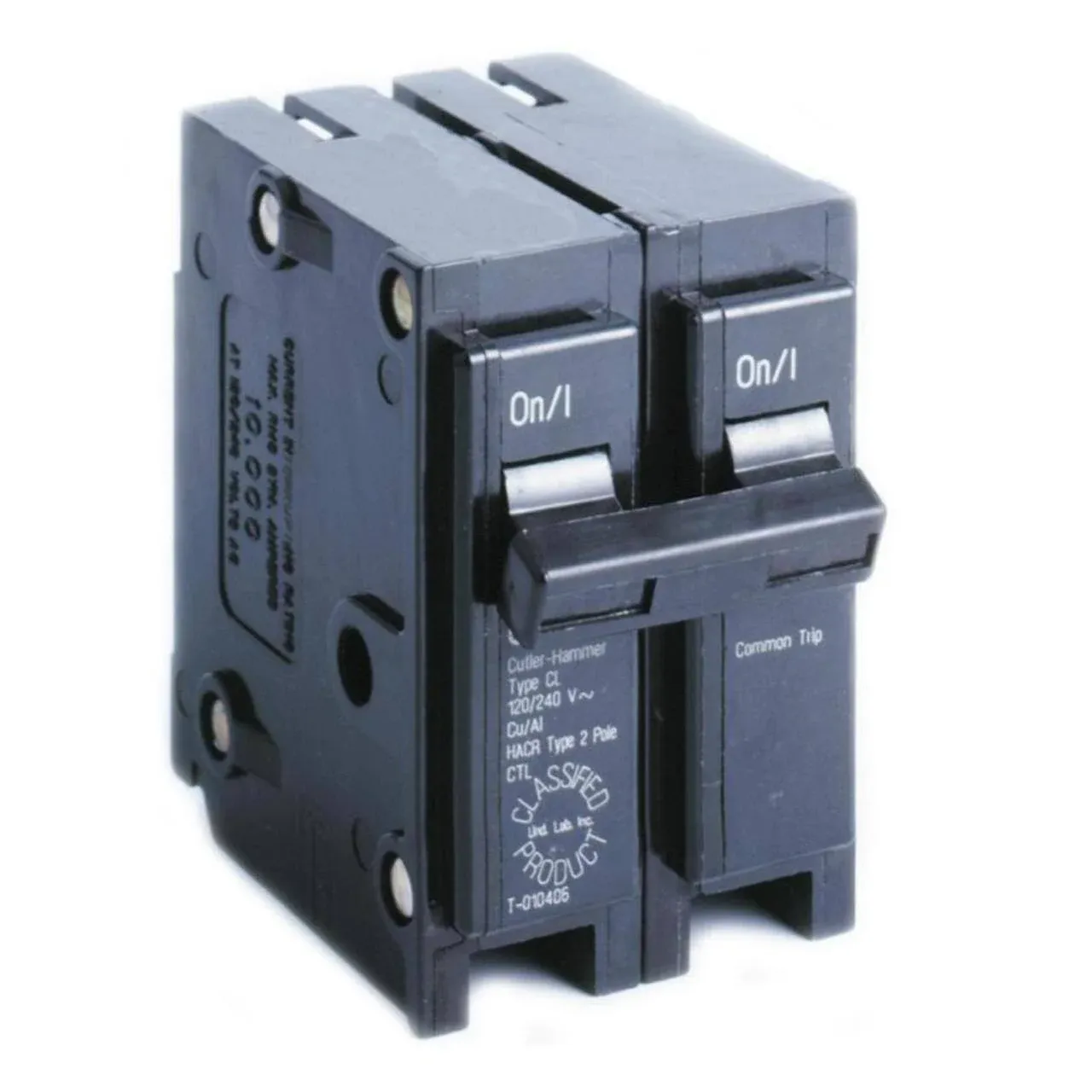 Eaton CL225 CL 25 Amp 2-Pole Circuit Breaker