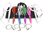 High Speed Wahoo Lures Tournament Plomerito Set