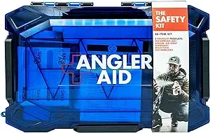 Angler Aid Safety Kit for Offshore Anglers, 88 PCS Tools, Fishing First Aid and Safety Products, Essential Boating Tools and Accessories